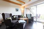 Wohnzimmer - Ferienwohnung  Lilli Marleen 7-15 - Top-Hundeurlaub