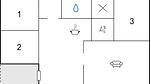 floor-plan - Ferienhaus für 6 Personen (80 m²) in Alsen - Top-Hundeurlaub