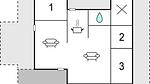 floor-plan - Ferienhaus für 6 Personen (62 m²) in Ebeltoft - Top-Hundeurlaub