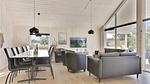 living-dining-room - Ferienhaus für 14 Personen (184 m²) in Idestrup - Top-Hundeurlaub