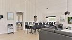 living-dining-room - Ferienhaus für 14 Personen (184 m²) in Idestrup - Top-Hundeurlaub