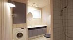 bathroom - Ferienhaus für 5 Personen (80 m²) in Aakirkeby - Top-Hundeurlaub