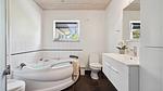 bathroom - Ferienhaus für 6 Personen (130 m²) in Glesborg - Top-Hundeurlaub