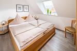 Schlafzimmer - Mayglück Apartment 3 - Top-Hundeurlaub