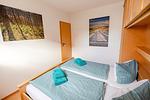 Schlafzimmer 1 - Waldweg Ferienwohnung 2 - Top-Hundeurlaub