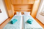 Schlafzimmer 1 - Waldweg Ferienwohnung 2 - Top-Hundeurlaub