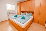 Schlafzimmer 2 - Waldweg Ferienwohnung 2 - Top-Hundeurlaub