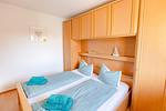 Schlafzimmer 1 - Waldweg Ferienwohnung 3 - Top-Hundeurlaub