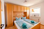 Schlafzimmer 2 - Waldweg Ferienwohnung 3 - Top-Hundeurlaub