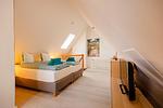 Schlafzimmer 1 - Waldweg Ferienwohnung 4 - Top-Hundeurlaub