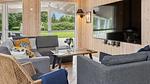 living-dining-room - Ferienhaus für 18 Personen (250 m²) in Idestrup - Top-Hundeurlaub