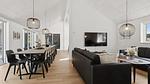 living-dining-room - Ferienhaus für 24 Personen (317 m²) in Glesborg - Top-Hundeurlaub