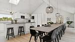 living-dining-room - Ferienhaus für 24 Personen (317 m²) in Glesborg - Top-Hundeurlaub