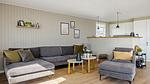living-room - Ferienhaus für 6 Personen (87 m²) in Gjellerodde - Top-Hundeurlaub