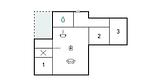 floor-plan - Ferienhaus für 6 Personen (93 m²) in Tarm - Top-Hundeurlaub