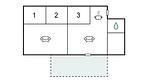 floor-plan - Ferienhaus für 6 Personen (71 m²) in Tarm - Top-Hundeurlaub