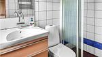 bathroom - Ferienhaus für 6 Personen (69 m²) in Anholt - Top-Hundeurlaub