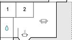 floor-plan - Ferienhaus für 6 Personen (70 m²) in Løkken - Top-Hundeurlaub