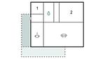 floor-plan - Ferienhaus für 6 Personen (85 m²) in Hundested - Top-Hundeurlaub
