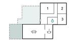 floor-plan - Ferienhaus für 6 Personen (64 m²) in Ebeltoft - Top-Hundeurlaub