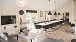 living-room - Ferienhaus für 24 Personen (298 m²) in Henne - Top-Hundeurlaub