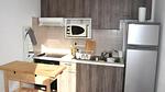 Kitchen - Ferienwohnung für 7 Personen (43 m²) in Leucate - Top-Hundeurlaub