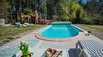 Pool des Ferienhauses - Ferienhaus für 5 Personen (90 m²) in Montcuq - Top-Hundeurlaub