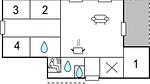 floor-plan - Ferienhaus für 8 Personen (125 m²) in Ebeltoft - Top-Hundeurlaub