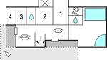 floor-plan - Ferienhaus für 12 Personen (135 m²) in Væggerløse - Top-Hundeurlaub