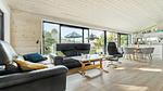living-room - Ferienhaus für 8 Personen (115 m²) in Dronningmølle - Top-Hundeurlaub