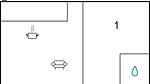 floor-plan - Ferienwohnung für 4 Personen (40 m²) in Scansano (GR) - Top-Hundeurlaub