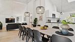 living-dining-room - Ferienhaus für 16 Personen (242 m²) in Glesborg - Top-Hundeurlaub