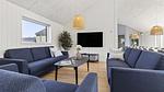 living-dining-room - Ferienhaus für 30 Personen (397 m²) in Glesborg - Top-Hundeurlaub
