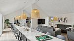 living-dining-room - Ferienhaus für 26 Personen (320 m²) in Jerup - Top-Hundeurlaub