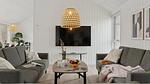 living-dining-room - Ferienhaus für 26 Personen (320 m²) in Jerup - Top-Hundeurlaub