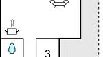 floor-plan - Ferienhaus für 6 Personen (81 m²) in Rudkøbing - Top-Hundeurlaub