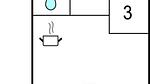 floor-plan - Ferienhaus für 8 Personen (82 m²) in Humble - Top-Hundeurlaub