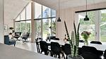living-dining-room - Ferienhaus für 14 Personen (189 m²) in Væggerløse - Top-Hundeurlaub