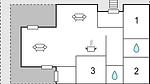floor-plan - Ferienhaus für 8 Personen (128 m²) in Haderslev - Top-Hundeurlaub
