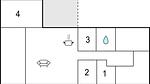 floor-plan - Ferienhaus für 5 Personen (100 m²) in Bording - Top-Hundeurlaub