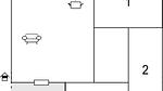 floor-plan - Ferienwohnung für 6 Personen (60 m²) in Baccano - Top-Hundeurlaub