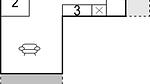 floor-plan - Ferienhaus für 6 Personen (108 m²) in Hurup Thy - Top-Hundeurlaub