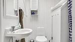 bathroom - Ferienhaus für 6 Personen (81 m²) in Glesborg - Top-Hundeurlaub