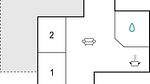 floor-plan - Ferienhaus für 5 Personen (62 m²) in Thisted - Top-Hundeurlaub