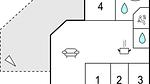 floor-plan - Ferienhaus für 10 Personen (96 m²) in Alsen - Top-Hundeurlaub