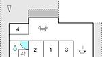 floor-plan - Ferienhaus für 8 Personen (98 m²) in Rømø - Top-Hundeurlaub