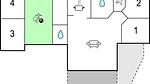 floor-plan - Ferienhaus für 12 Personen (145 m²) in Humble - Top-Hundeurlaub