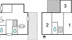 floor-plan - Ferienhaus für 8 Personen (120 m²) in Breskens - Top-Hundeurlaub