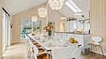 living-dining-room - Ferienhaus für 18 Personen (242 m²) in Frederiksværk - Top-Hundeurlaub