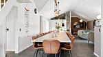 living-dining-room - Ferienhaus für 36 Personen (310 m²) in Spøttrup - Top-Hundeurlaub